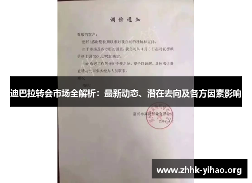 迪巴拉转会市场全解析:最新动态、潜在去向及各方因素影响 迪巴拉转会市场全解析:最新动态、潜在去向及各方因素影响